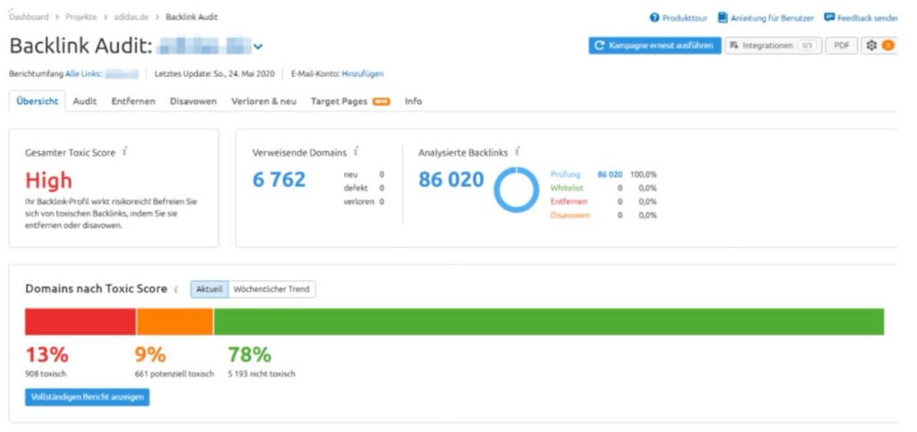 backlink Audit
